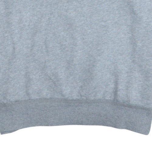 Additional view of Hilfiger Denim Men's Grey Logo Sweatshirt L Regular Fit Pullover