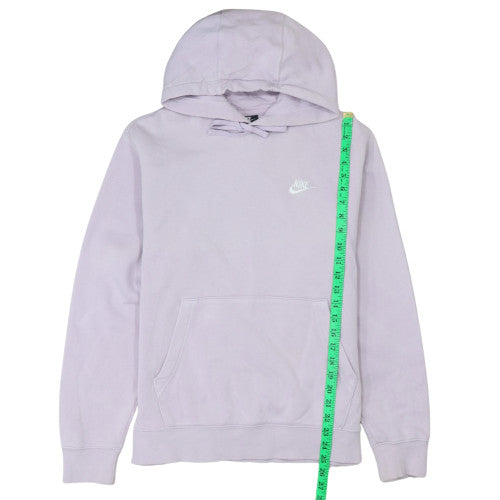 Nike Men's Purple Pullover Hoodie M Fleece Logo Sportswear