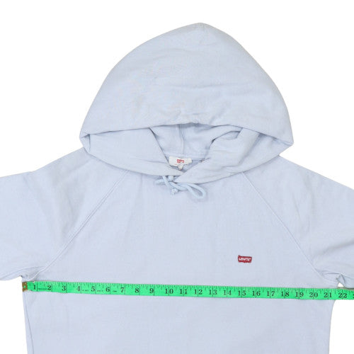Levi's Women's Blue Pullover Hoodie Small Cotton Casual