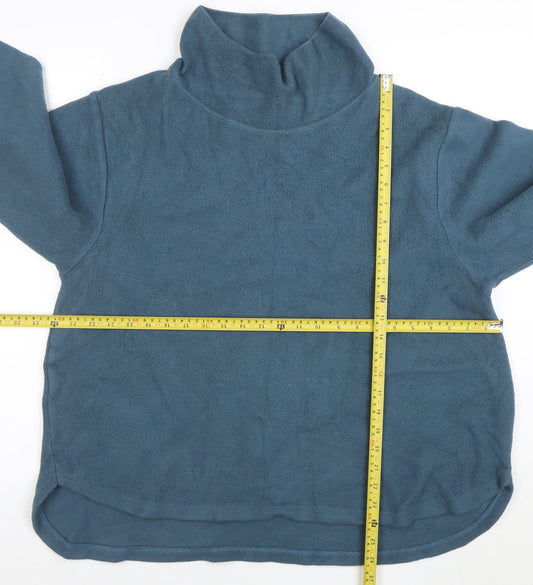 Carolyn Donnelly The Edit Women's Blue Fleece Pullover Sweatshirt UK L