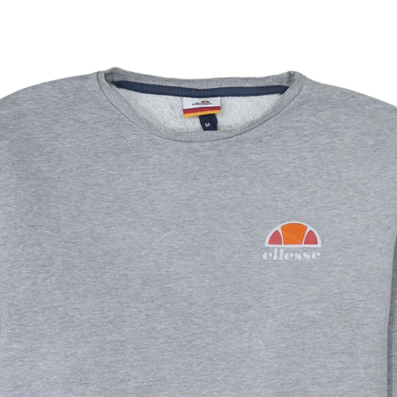Additional view of Ellesse Men's Grey Regular Fit Crew Neck Sweatshirt M