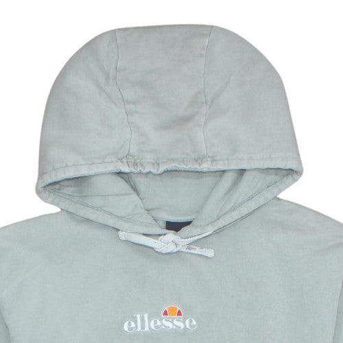 Additional view of Ellesse Men's Grey Pullover Hoodie, size M, Regular Fit Cotton