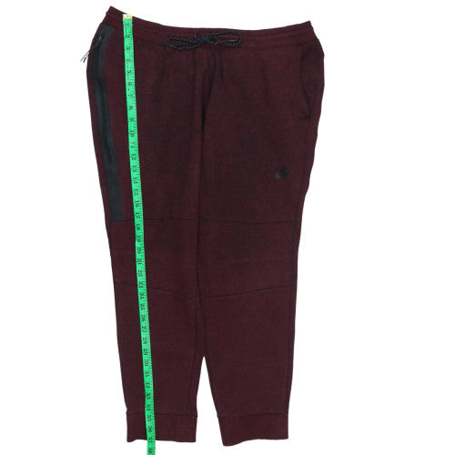 Nike Men's Brown 2XL Jogger Sweatpants with Zip Detail