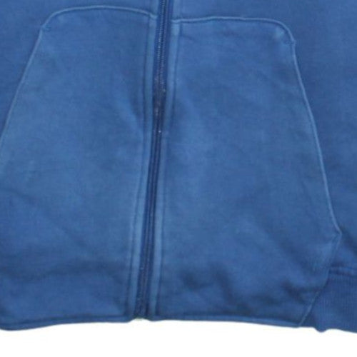 Umbro Men's Blue Full Zip Hoodie Size S Sports Fleece Sweatshirt