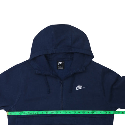 Nike Men's Blue L Pullover Fleece 1/2 Zip Hoodie