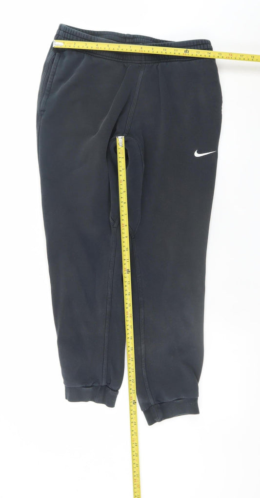 Nike Men's Black M Jogger Sweatpants Elastic Waist Tapered Fit