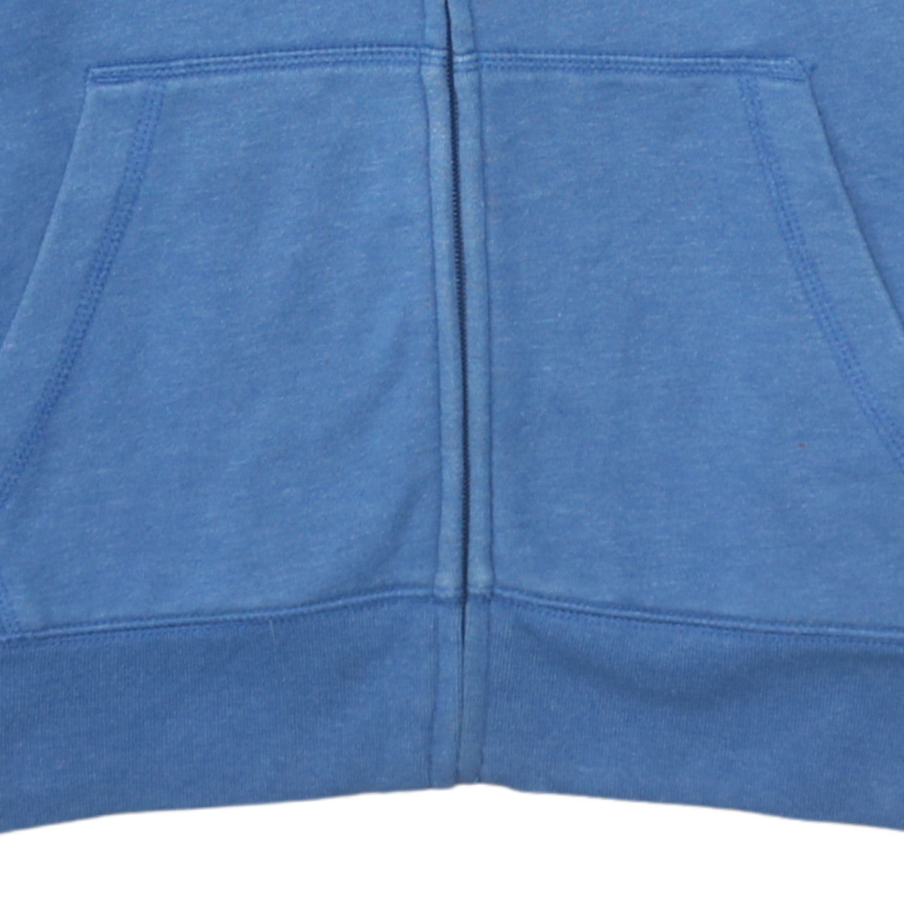Additional view of Gap boys’ blue full zip hoodie 14-16 years logo fleece sweatshirt
