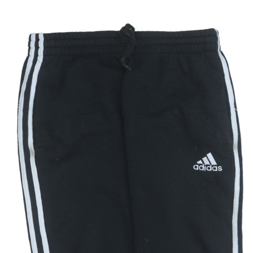Additional view of Adidas Women Black Jogger Trousers Medium Fleece Cuffed Sportswear