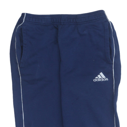 Additional view of Adidas Men's Blue S Regular Fit Fleece Sweatpants