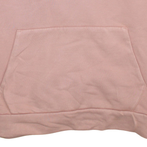 Additional view of Puma women’s pink pullover hoodie, size L, cotton blend sweatshirt