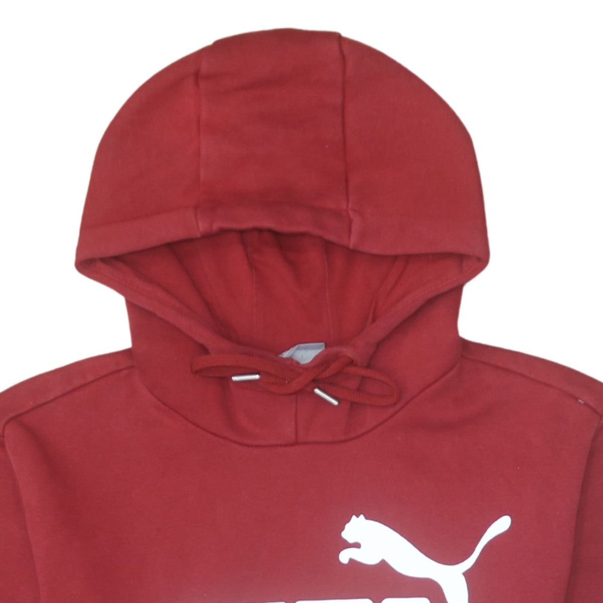 Additional view of Puma men’s red pullover hoodie small hooded sweatshirt