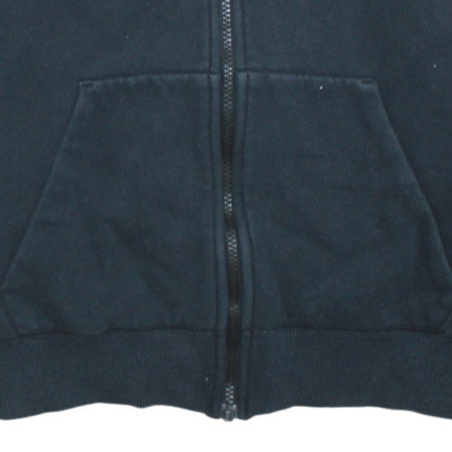 Additional view of Puma Men's Black Full Zip Hoodie Sweatshirt S Fleece Logo Sportswear