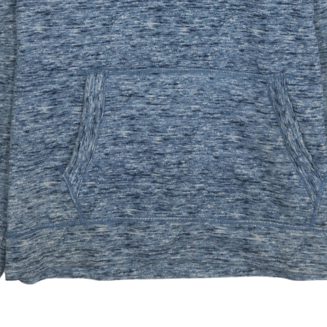 Hollister Men's Blue Medium Pullover Hoodie with Logo