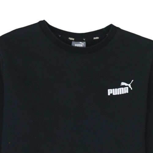 Additional view of Puma women’s black crew neck pullover sweatshirt m