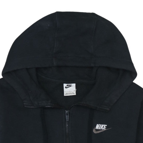 Nike Men's Black Full Zip Fleece Hoodie Size S Excellent Condition
