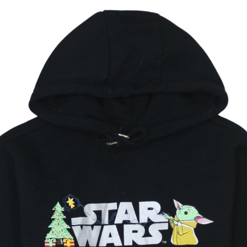 Primark Star Wars Men's Black Pullover Hoodie Small Graphic Fleece