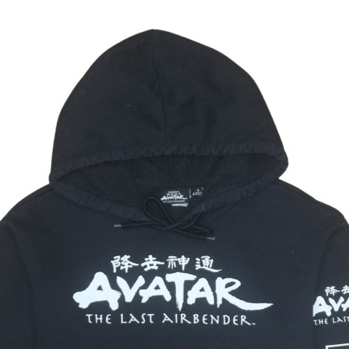 Nickelodeon Avatar The Last Airbender Black Men's Pullover Hoodie S