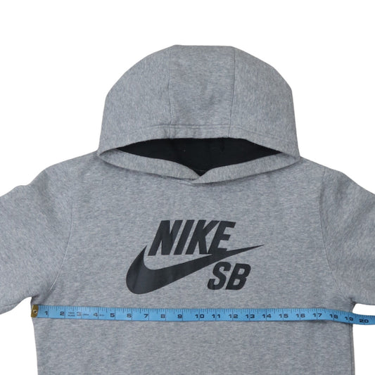Nike SB Boys Grey Pullover Hoodie XL 13-15 Years Hooded Sweatshirt