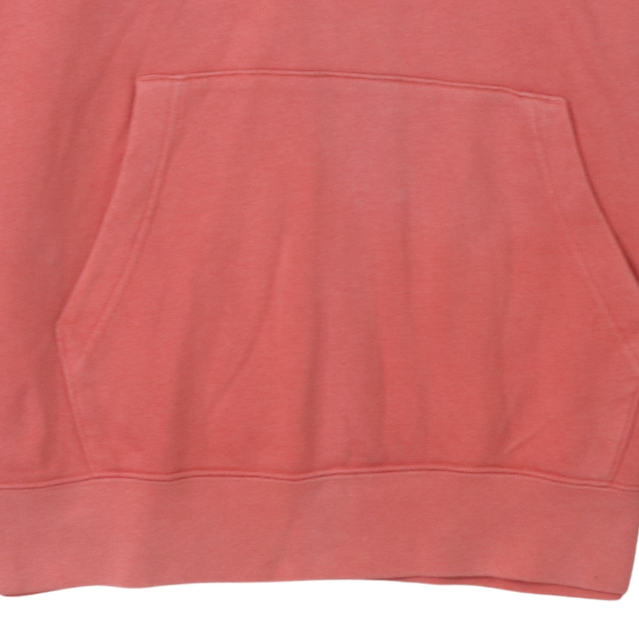 Nike Women Coral Pink Pullover Hoodie M Cotton Blend Casual