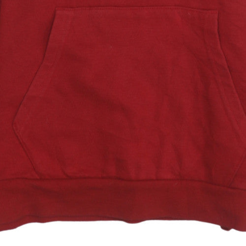 Additional view of Champion boys’ red pullover hoodie 13-14 years logo graphic fleece