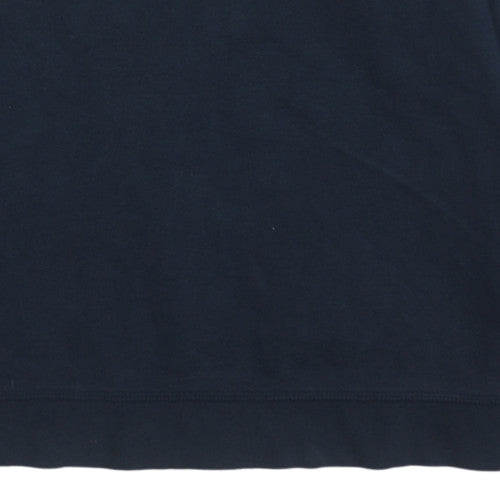 Additional view of Champion boys’ blue logo pullover sweatshirt 15-16 years fleece crew neck