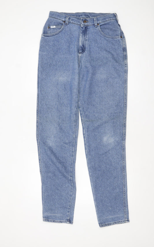 Lee Women's Blue High Rise Straight Leg Vintage Jeans Size 10L