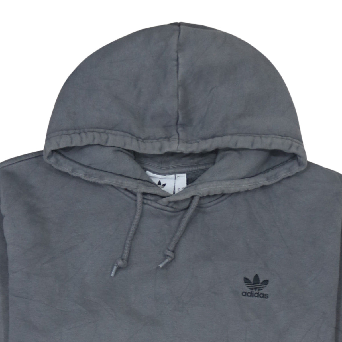 Additional view of Adidas men’s grey pullover hoodie l fleece primegreen sportswear