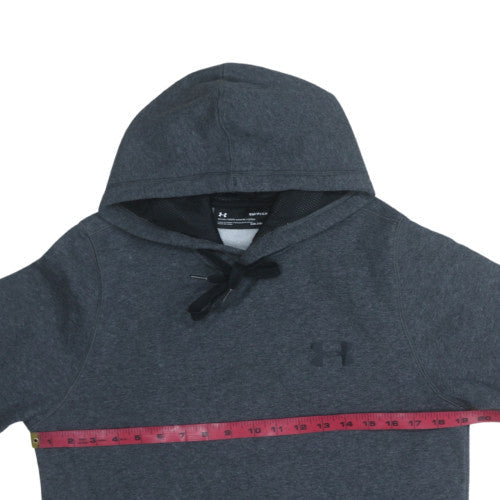 Under Armour Mens Grey Pullover Hoodie Size S Athletic Fit