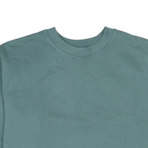 Dunnes Women’s Green Pullover Sweatshirt XS Crew Neck Casual