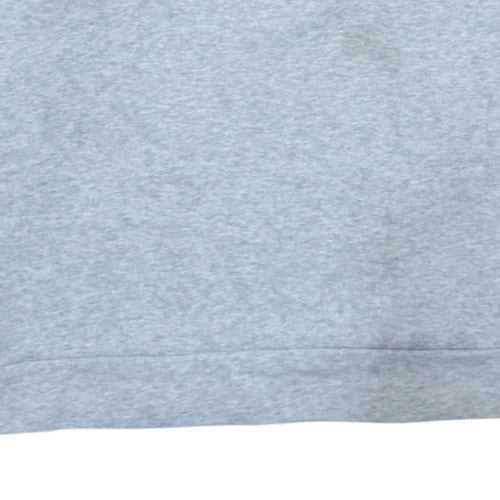 Additional view of Adidas men’s grey crew neck pullover sweatshirt, size M, regular fit