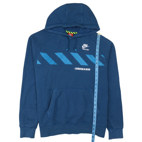 Nike Men's Blue XL Pullover Hoodie Track & Field Sports Sweatshirt