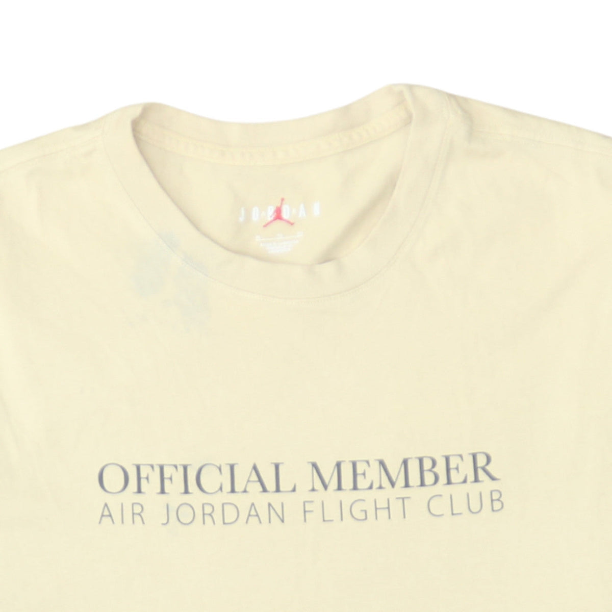 Additional view of Jordan Men's Beige XL Air Jordan Flight Club Graphic T-Shirt