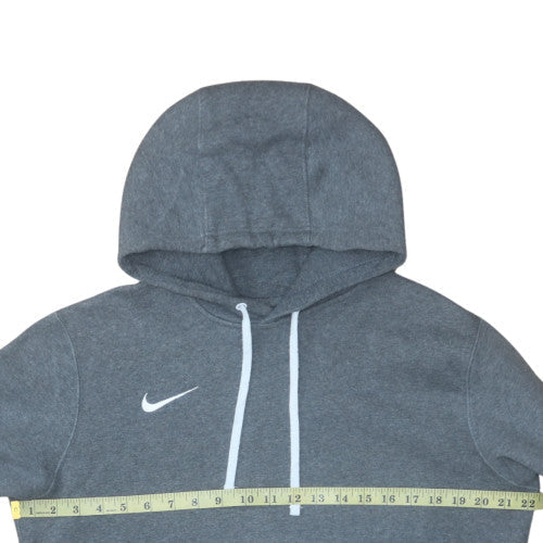 Nike Men's Grey Pullover Hoodie Medium Fleece Athletic Classic