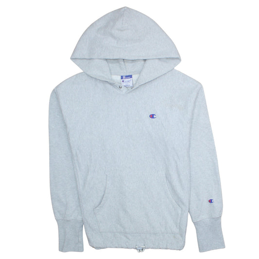 Champion Mens Grey Small Pullover Hoodie Sweatshirt