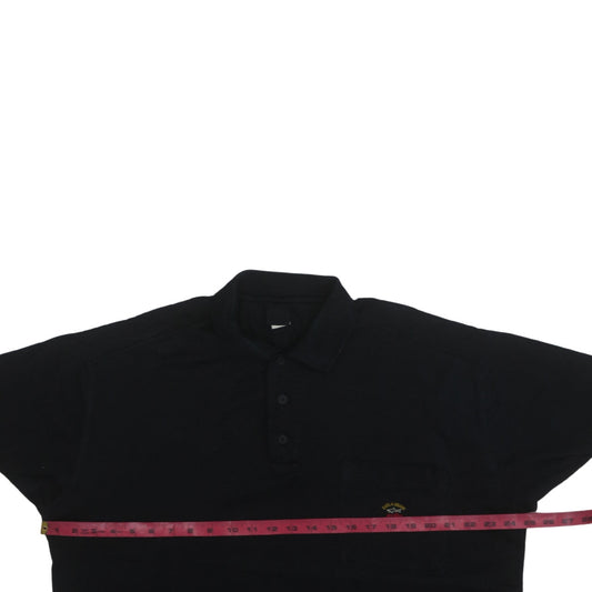 Beadle & Kent Men's Black 2XL Cotton Polo Shirt Classic Fit