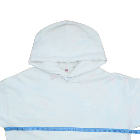 Levi's Women's Light Blue Relaxed Pullover Hoodie Size M