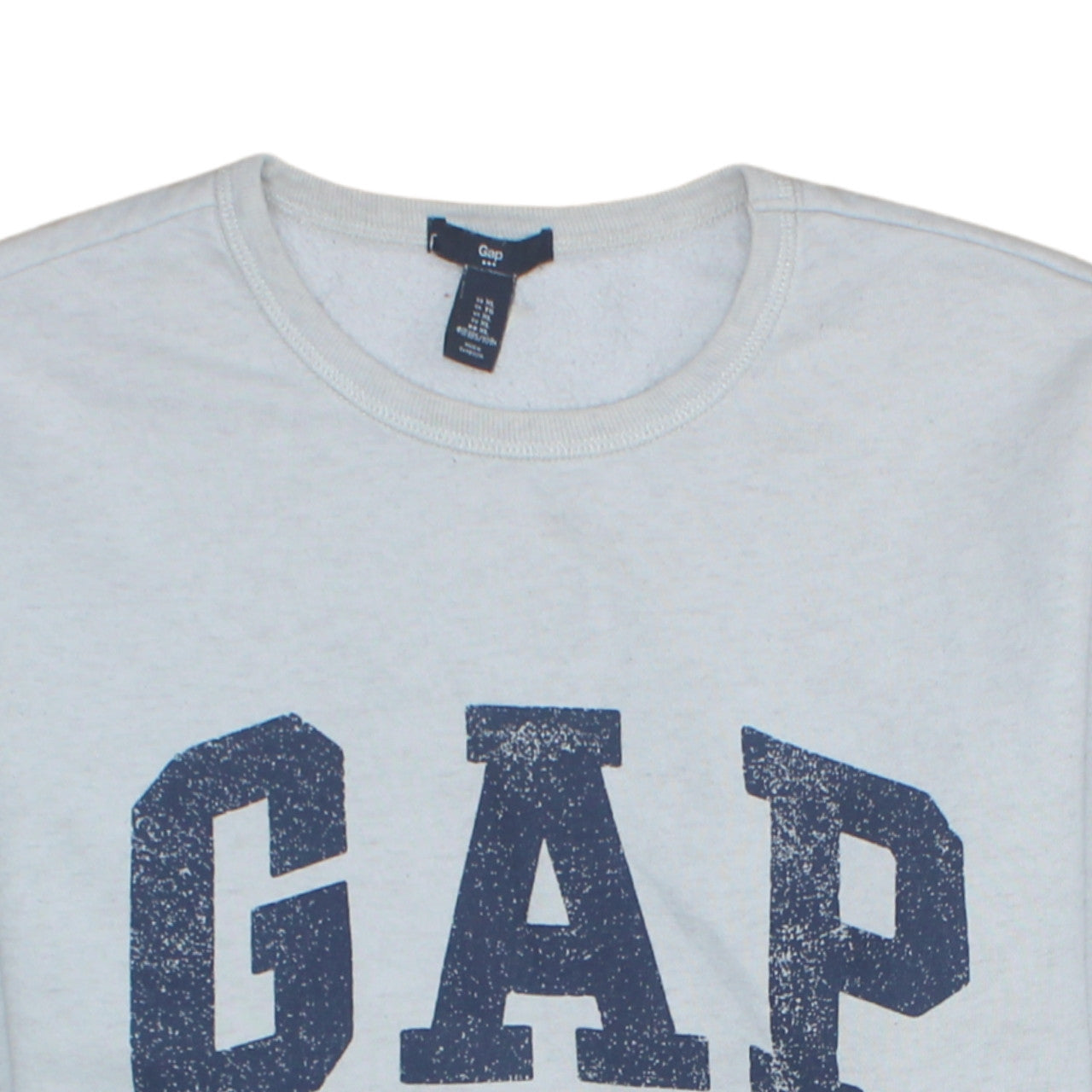 GAP Men's Grey XL Classic Logo Pullover Sweatshirt