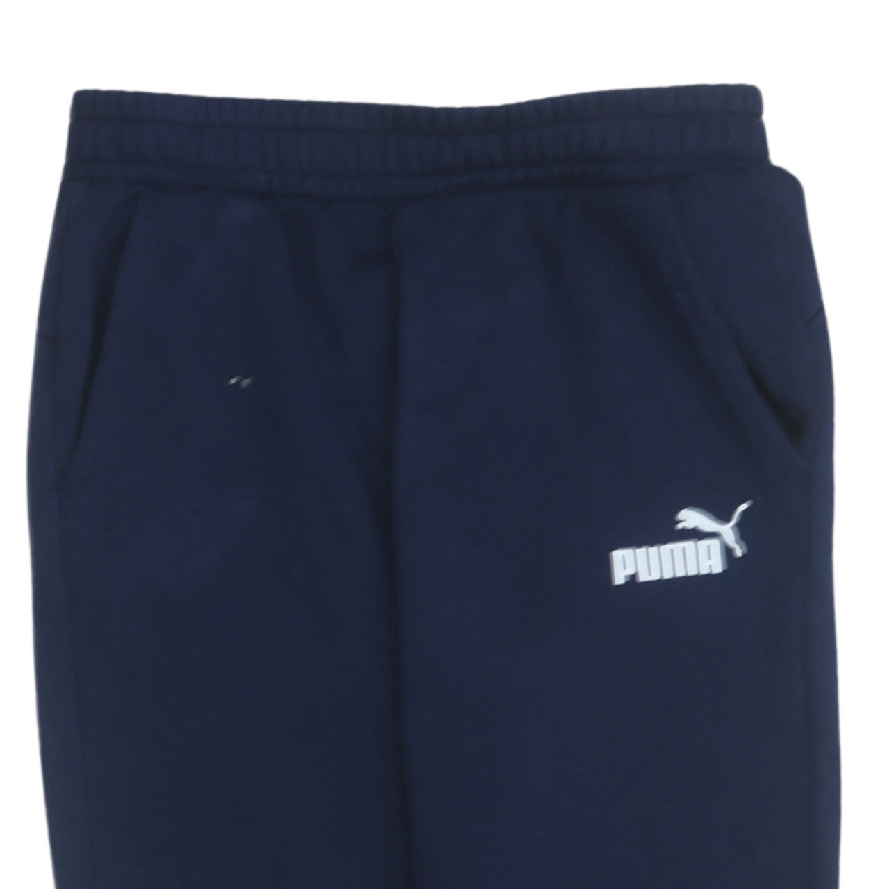 Puma Men's Blue Fleece Jogger Sweatpants Size M Regular Fit