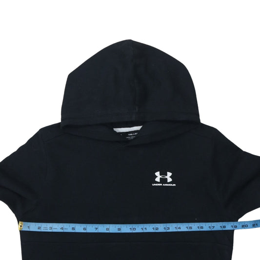 Under Armour Teens Black Pullover Hoodie XL Fleece Sportswear