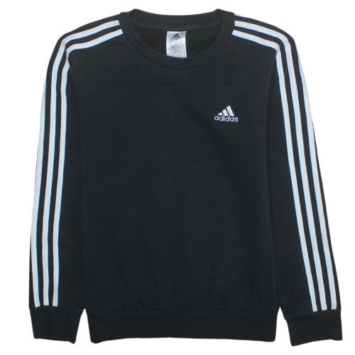 Adidas Women's Black Long Sleeve Crew Neck Pullover Sweatshirt S
