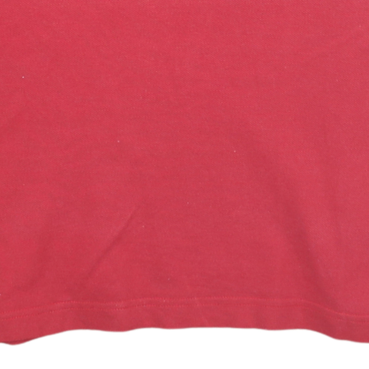 Tommy Hilfiger Men's Red Slim Fit Organic Cotton Polo Shirt L