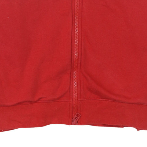 Nike Air Men's Red Full Zip Hoodie XL Hooded Sweatshirt
