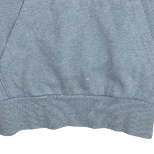 Additional view of Ellesse Men's Grey Pullover Hoodie, size S, Logo Embroidered Sportswear