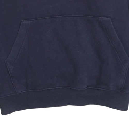 Nike Women's Navy Blue Pullover Hoodie Sweatshirt Size M