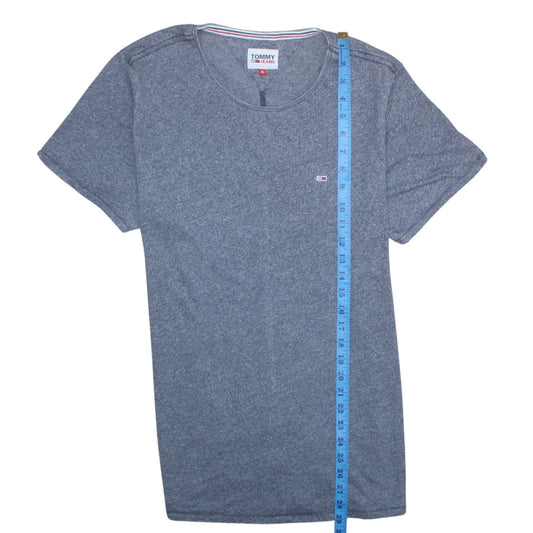 Tommy Jeans Men's Grey XL Crew Neck Cotton T-Shirt