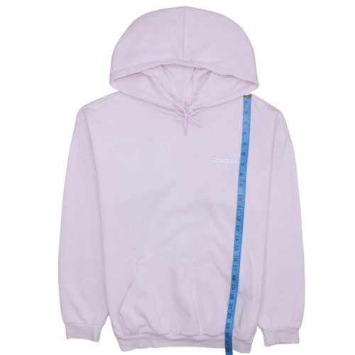 Adidas Women’s Pink Pullover Hoodie Size 10 S Cotton Blend
