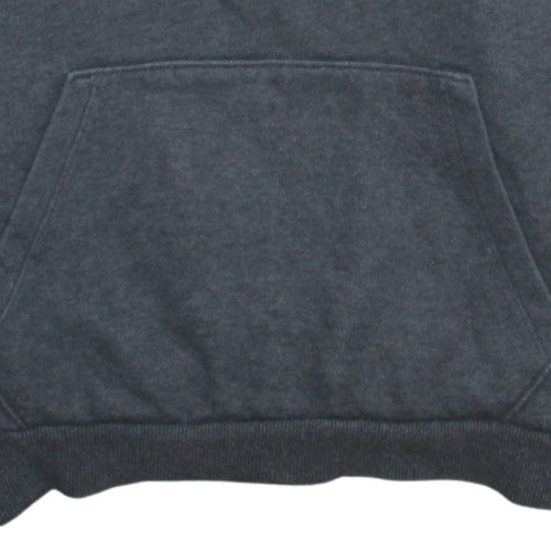 Puma Men's Grey Pullover Hoodie Size S Fleece Graphic Sweatshirt