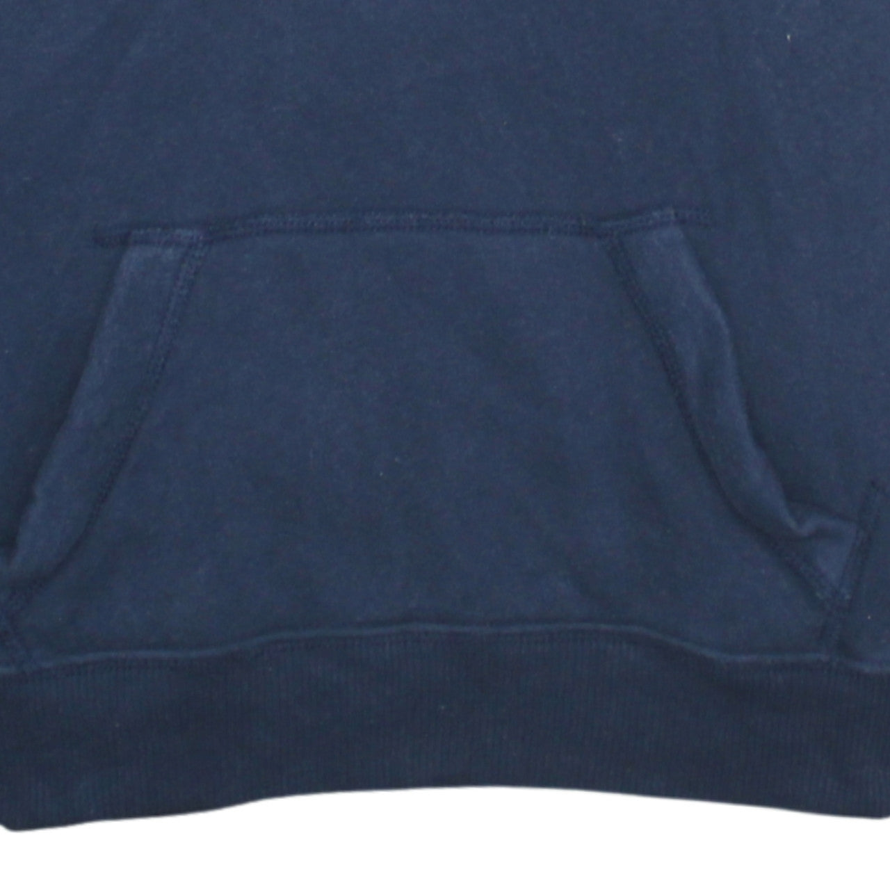 Hollister Men's Blue Pullover Hoodie M Logo Graphic Fleece