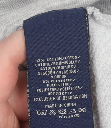 Polo Jeans Ralph Lauren Women's Grey Pullover Hoodie Size S