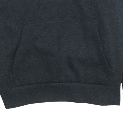 Additional view of Lee Cooper Men's Black Pullover Hoodie M Regular Fit Fleece